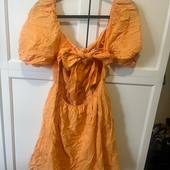 Line & Dot Cotton Sundress - Picture 3 of 6